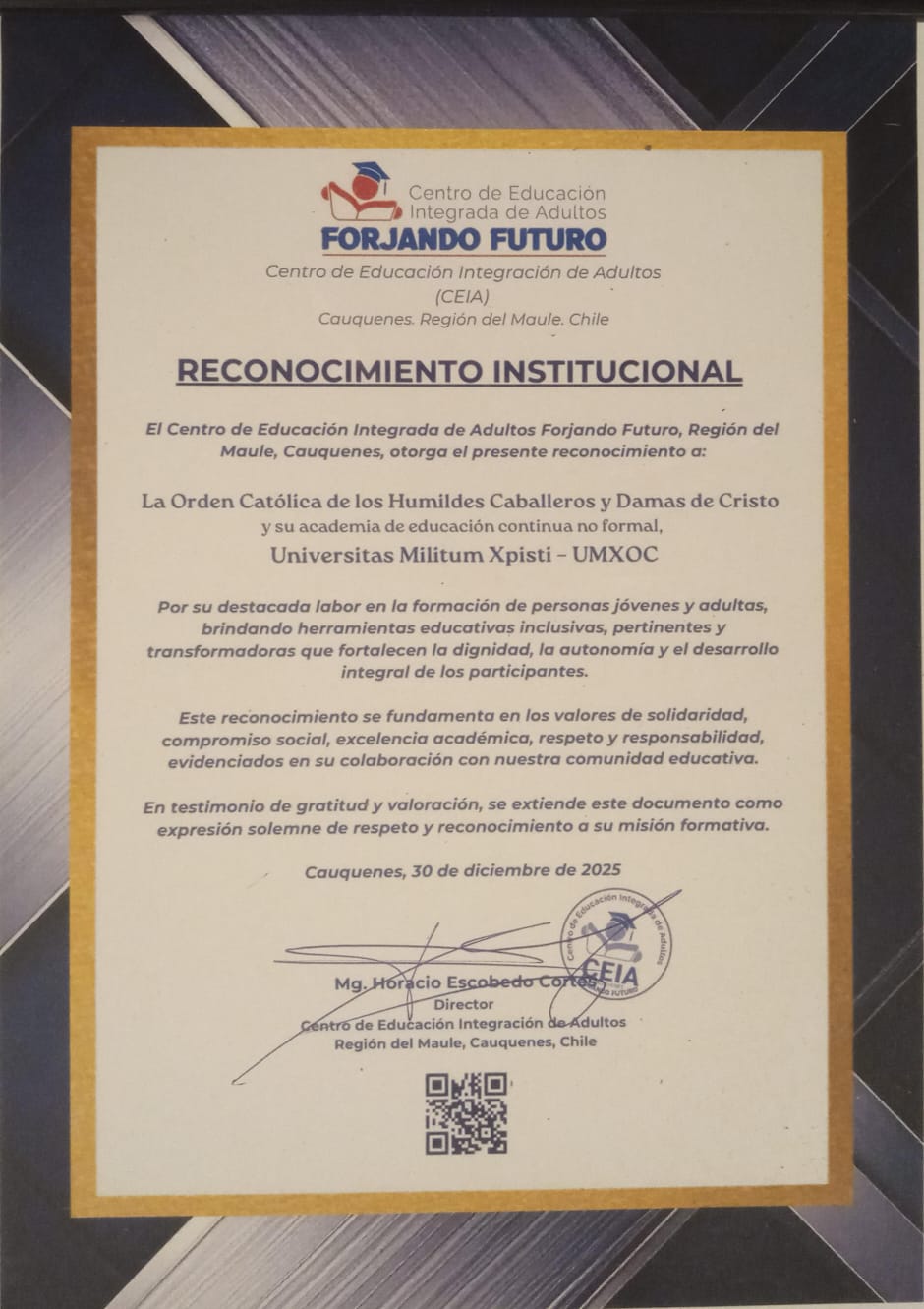 Reconocimiento CEIA 2025